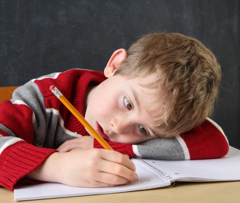 autism and writing problems