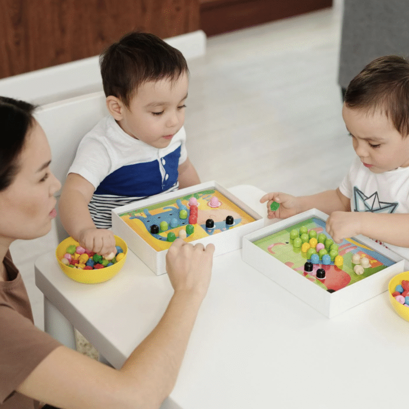 fine motor, gross motor, speech development