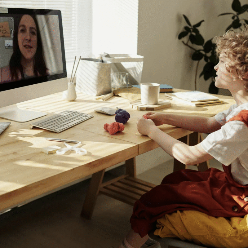 telehealth ABA, online therapy, virtual engagement